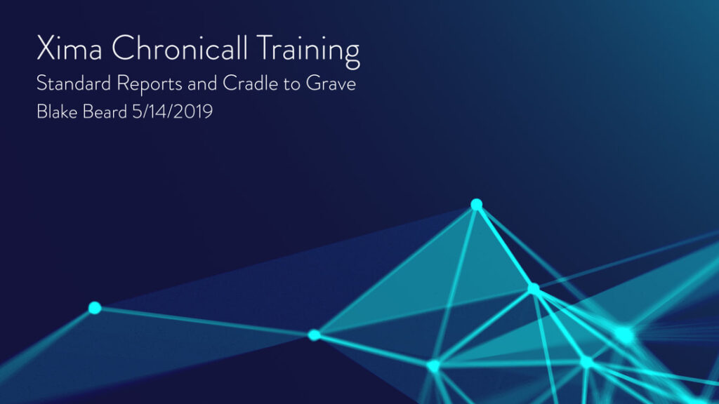 Cradle to Grave training 5/14/2019