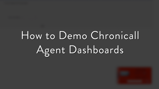 ​​​​​​​​How to demo Agent Dashboards