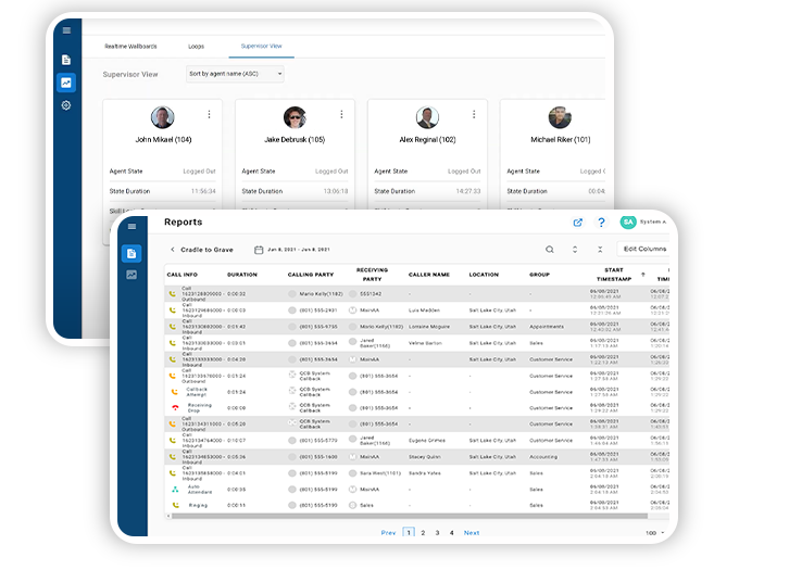 Cradle to grave reporting in the Xima platform