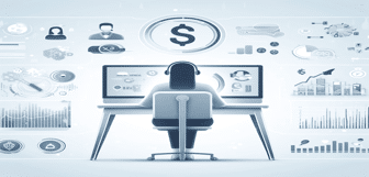 Financial Services Contact Center Illustration