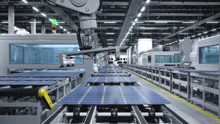 solar panel manufacturing