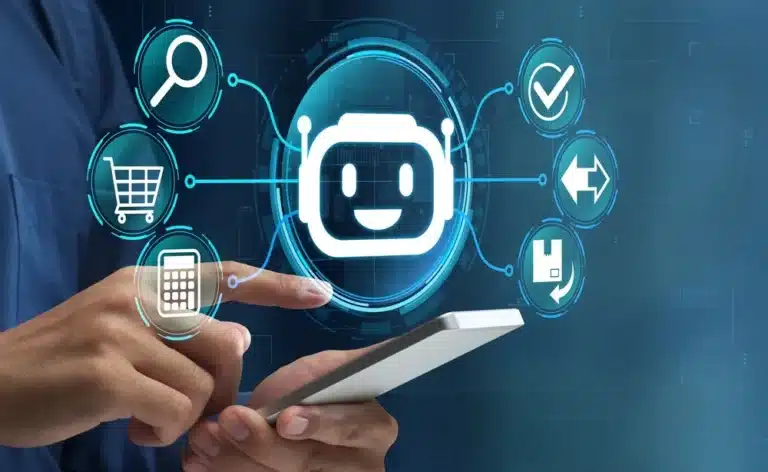 Infographic illustrating steps to utilize chatbots for enhancing customer service efficiency and user experience.